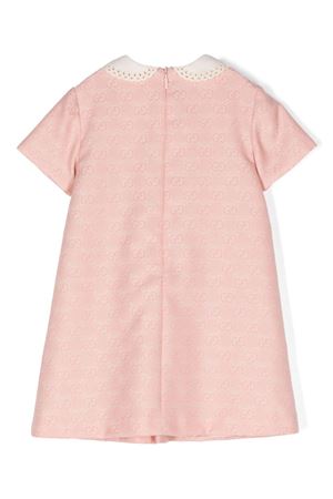 abito in cotone rosa GUCCI KIDS | 788021ZAQFK5331